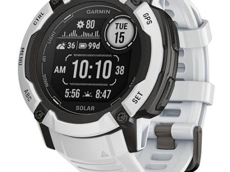 Smartwatch Garmin Instinct 2X Solar - Branco Fashion