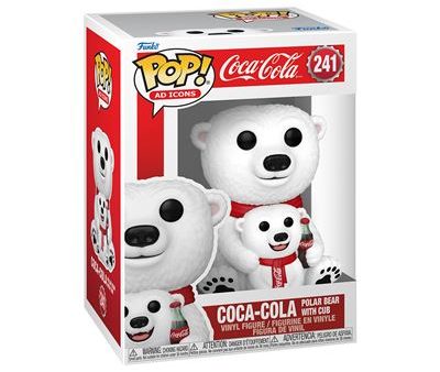 Funko Pop! Ad Icons Figura de Vinyl Coca Cola Polar Bear with Cub - 241 Supply