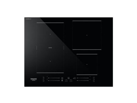 Placa de Indução Hotpoint HS 1865C CPBF | 65 cm | 4 Zonas | Preto Online now