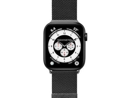 Bracelete Laut para Apple Watch 42-44-45 Milanesa - Preto Discount