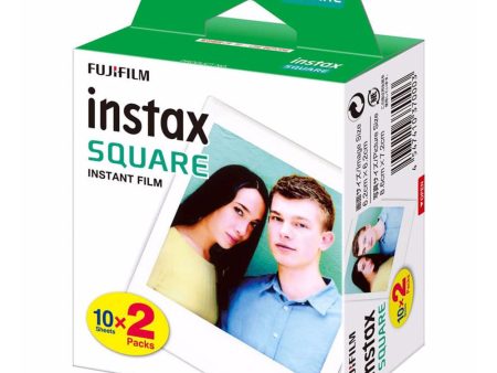 Fujifilm Instax Square Fotopapir - 20 Pack Online