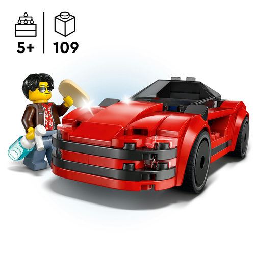 LEGO City 60448 - Carro Desportivo Vermelho Cheap