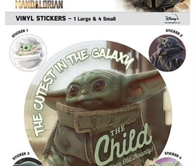 Autocolante de Vinyl Star Wars The Mandalorian:  The Child - Pyramid International Sale