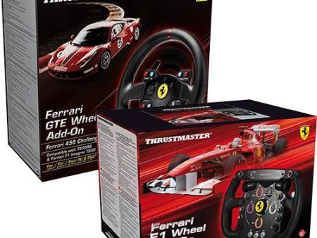 Pack Volantes Thrustmaster - 2 Add-Ons (Ferrari 458 Challenge + Ferrari 150 Italia Special Edition) Supply