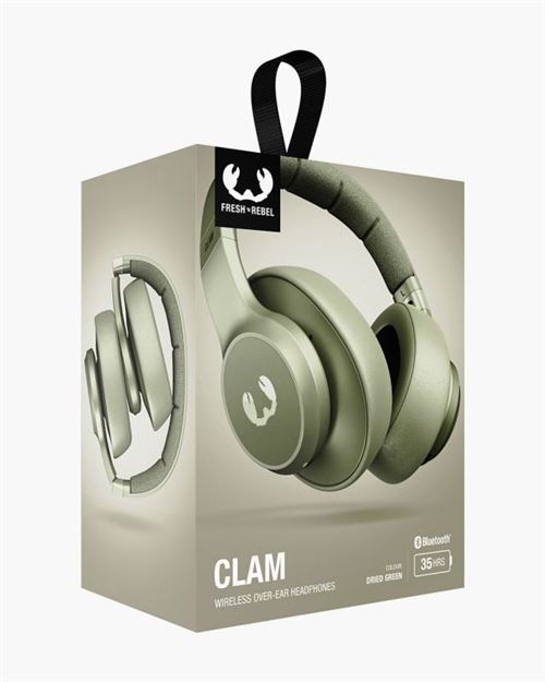 Auscultadores Fresh  n Rebel Clam Bluetooth Verde For Discount