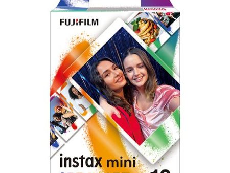 Filme Colorido Fujifilm para Instax Mini Link Spray Art WW1 on Sale