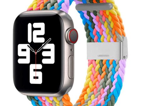 Apple Watch (42 44 SE 45 46 49mm) Hurtel Urrem i Stof - Multi v4 Hot on Sale