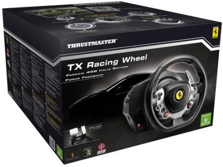 Thrustmaster Volante TX Ferrari 458 Racing Xbox One   PC Cheap