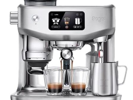 Máquina de Café Automática com Moinho Sage the Oracle™ Jet SES985BSS4EEU1 - Aço Inoxidável Escovado Fashion