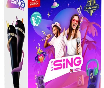 Let s Sing 2025 + 2 Microfones - Nintendo Switch For Discount