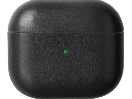 Native Union AirPods Pro (3. gen.) Leather Cover Black - Ægte Læder - Sort Sale