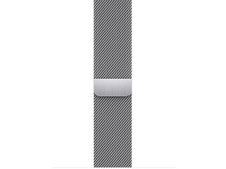 Bracelete Loop Milanesa Apple Watch 45mm - Prateado For Discount