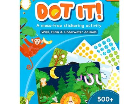 Autocolantes Dot It!  Wild, Farm & Underwater Animals - Skillmatics | Sig Toys on Sale