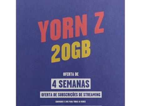 Cartão SIM Vodafone Yorn Z Sub 25 For Discount