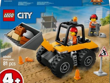 LEGO City 60450 - Carregadora de Rodas de Construção Amarela Online