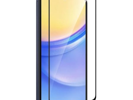 Película de Ecrã Vidro Temperado Puro para Samsung Galaxy A16 - Moldura Preta Online Sale