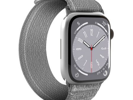 Apple Watch (38 40 SE 41 42mm) PURO TRIAL LOOP Rem - Grå For Cheap