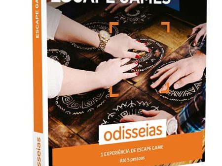 Odisseias Pack Presente - Escape Games | Experiência até 5 Pessoas Discount