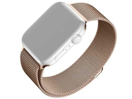 Apple Watch (38 40 SE 41mm) Fixed Mesh Rem - Rosenguld Discount