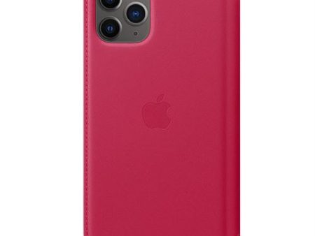 Capa Apple iPhone 11 Pro Folio em pele - Framboesa Hot on Sale