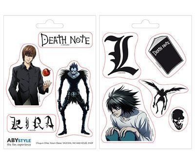 Autocolantes Death Note Icons - Set de 2 Folhas - 11x16cm - ABYstyle Supply