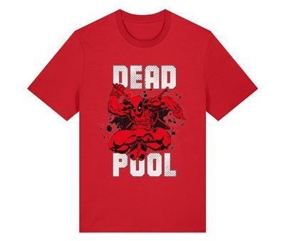 T-Shirt Marvel Deadpool Jump - Tamanho M - Cotton Division Online Hot Sale