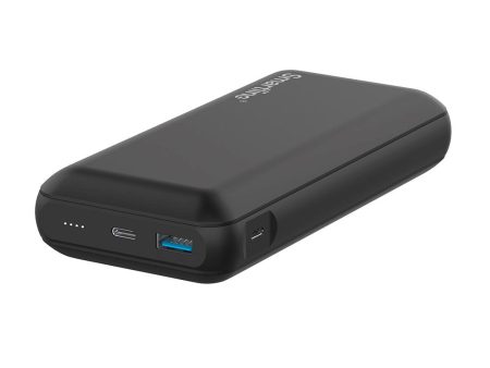 Smartline 22.5W Fast Charger Powerbank - 1 x USB-A (QC) & 1 x USB-C (PD) - 20000 mAh - Sort For Cheap