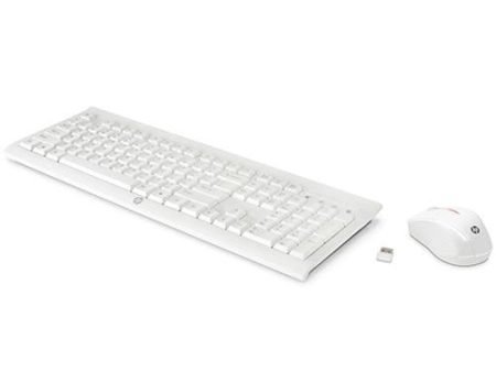 HP Teclado + Rato Wireless C2710 (Branco) on Sale