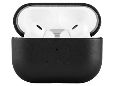 Fixed AirPods Pro (2. gen) Ægte Læder Case - Sort Discount