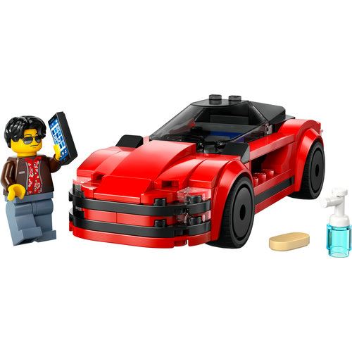 LEGO City 60448 - Carro Desportivo Vermelho Cheap