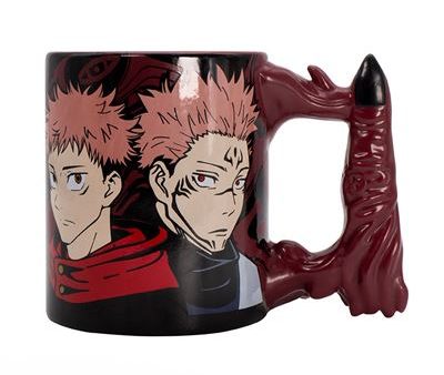 Caneca 3D Jujutsu Kaisen: Handle Sukuna s Finger 500ml - ABYstyle For Sale