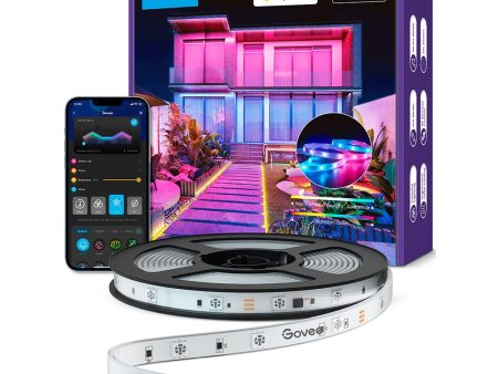 Govee Phantasy Outdoor LED Lightstrip - 10m - Hvid For Sale