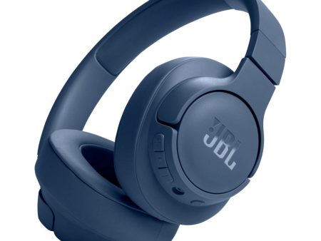 JBL Tune 720BT Bluetooth Hovedtelefoner - Over-Ear - Blå For Discount