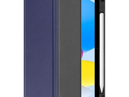 Capa Just I Case (JIC) para iPad 10 (2022) - Espaço para Apple Pencil - Azul Hot on Sale