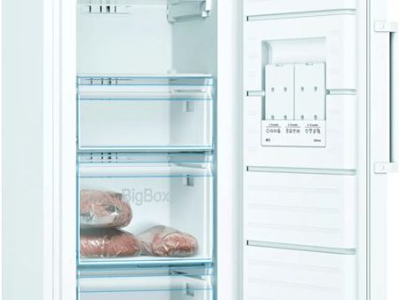 Arca Congeladora Vertical Bosch GSN33VWEP | 176x60x65 cm | 225 L | E | Branco For Discount