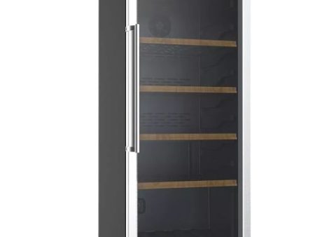 Cave de Vinho Infiniton WFL-210 | 124,4x54x60,1 cm |116 Garrafas | G | Inox, Preto For Cheap