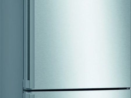 Frigorífico Combinado Bosch KGF39PIDP | 203x60x66 cm | 256 L | D | Aço inoxidável Online Hot Sale