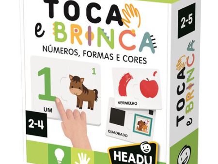 Jogo Toca e Brinca: Números, Formas e Cores - Headu | Sig Toys Online