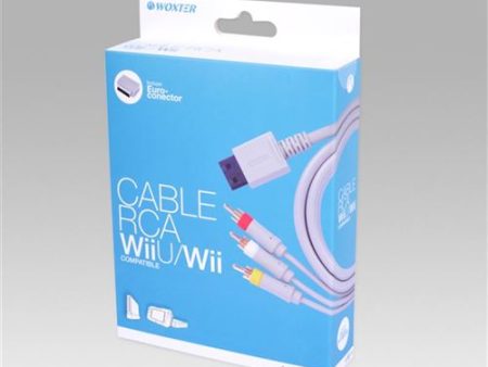 Cabo RCA Euroconector Woxter Nintendo WII WII U Hot on Sale