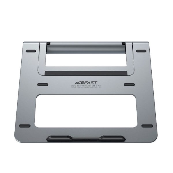 Acefast E5 Plus 8-i-1 Multiport USB-C Hub m. Laptop Stander - Space Grey Supply