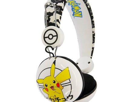 Børne Headset On-Ear 90dB - Pokemon - Pikachu For Sale