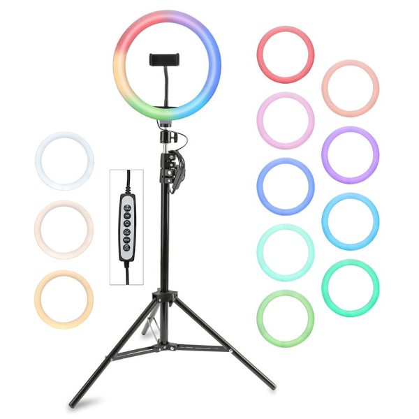 4smarts LoomiPod Selfie Tripod m. RGB Ring Light & Opbevaringstaske - (DEMO) Cheap