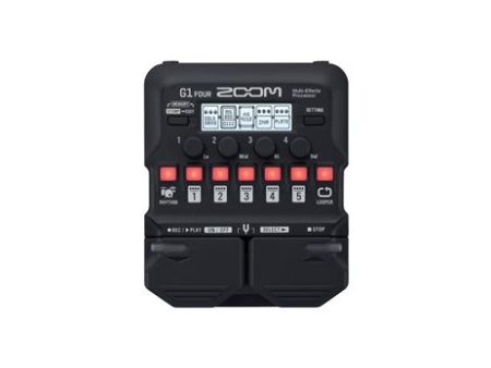 Pedaleira para Guitarra Multi-FX G1 Four Zoom Discount