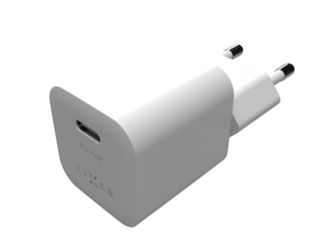 Fixed PD 25W USB-C Hurtig Vægoplader - Hvid Online Sale