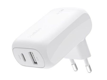 Carregador Belkin Boost↑ Charge™ USB +USB-C 42W - Branco Cheap