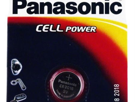 Pilha Alcalina Panasonic CR2016 Cell Power 3V Fashion