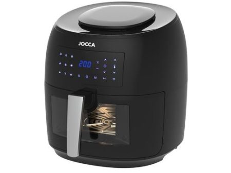 Fritadeira Sem Óleo com Janela Jocca AirFryer - 7.4 L - Preto Hot on Sale