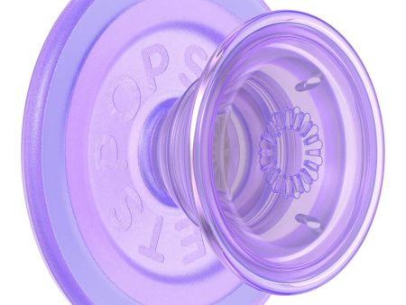 POPSOCKETS PopGrip Lavender Translucent MagSafe Aftageligt Greb m. Standerfunktion Cheap