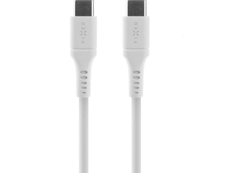 Fixed Liquid USB-C til USB-C PD Kabel 60W - 1.2m - Hvid Cheap