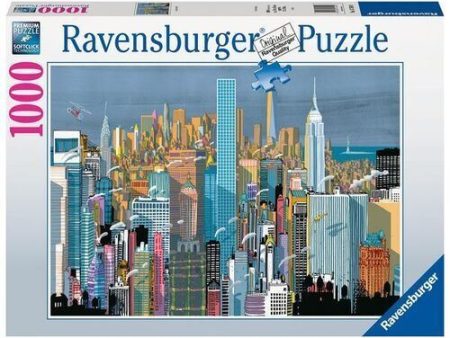 Puzzle EUA: Nova Iorque - 1000 Peças - Ravensburger Sale